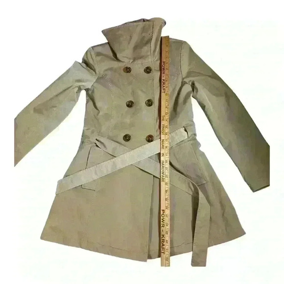 DKNY Donna Karan New York Size S Tan trench BEAUTIFUL coat - Picture 2 of 10